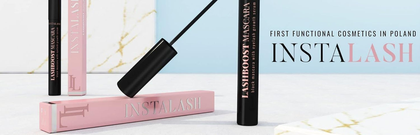 LashBoost Mascara with Infused Lash Growth Serum | Advanced Eyelash Enhancer for Length, Volume, and Definition | 10ml