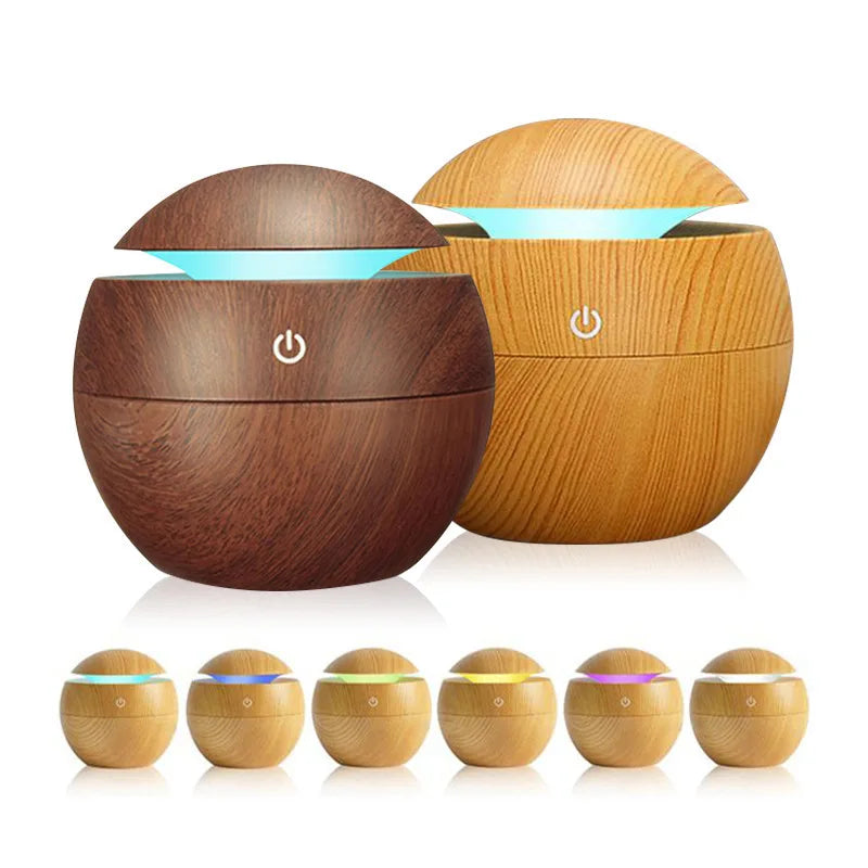 New Antique Mushroom Humidifier Colorful Light Atmosphere Light Gift Ornaments Mute Fog Quantity Humidifier