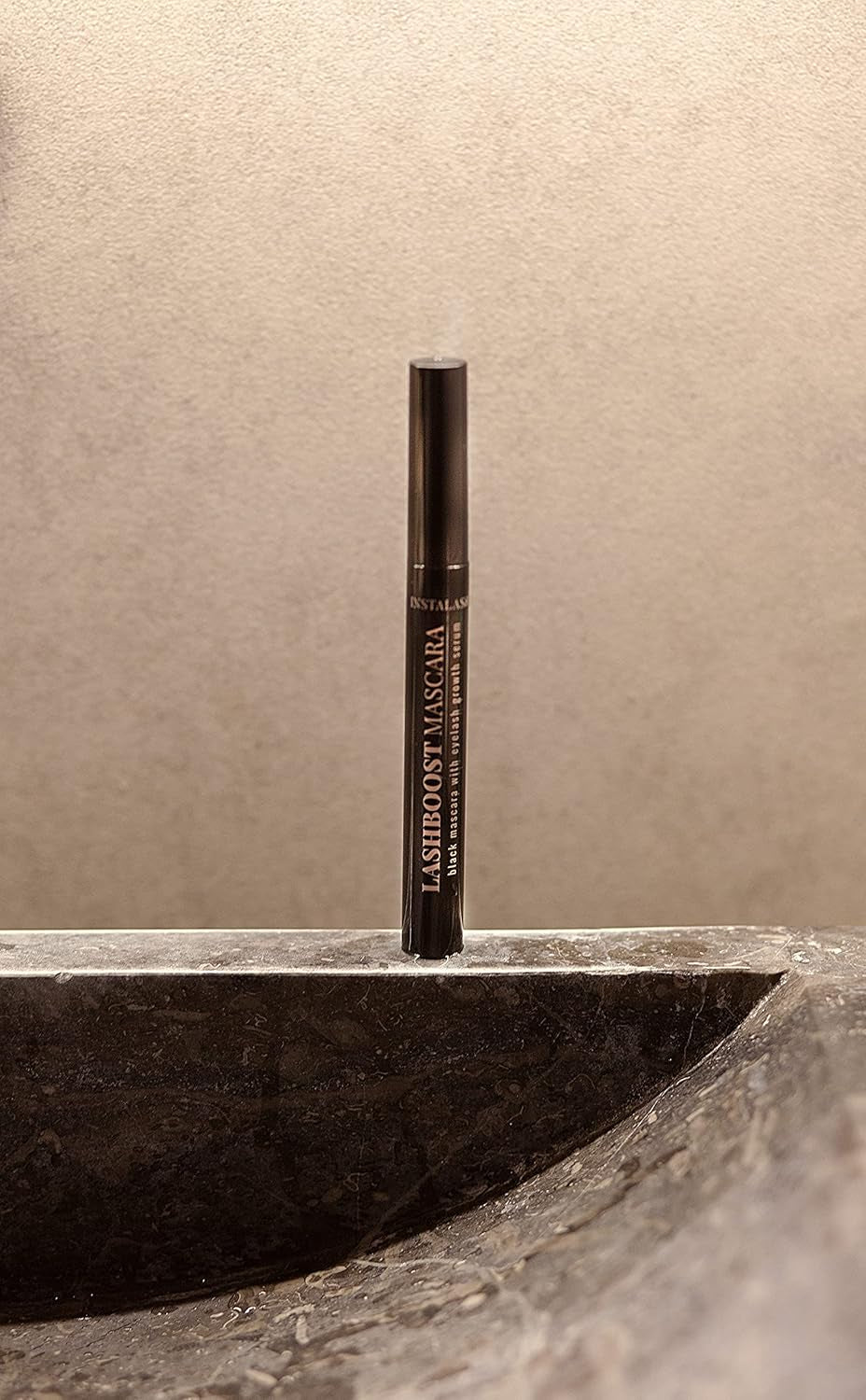 LashBoost Mascara with Infused Lash Growth Serum | Advanced Eyelash Enhancer for Length, Volume, and Definition | 10ml
