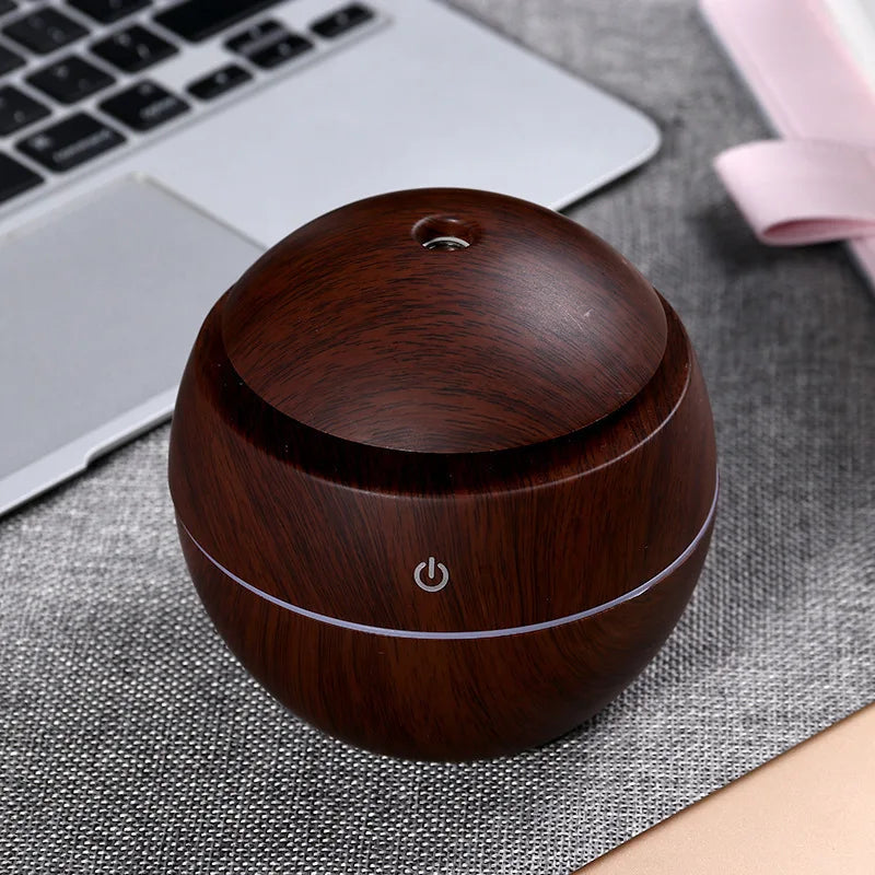 New Antique Mushroom Humidifier Colorful Light Atmosphere Light Gift Ornaments Mute Fog Quantity Humidifier