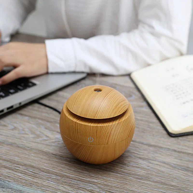 New Antique Mushroom Humidifier Colorful Light Atmosphere Light Gift Ornaments Mute Fog Quantity Humidifier