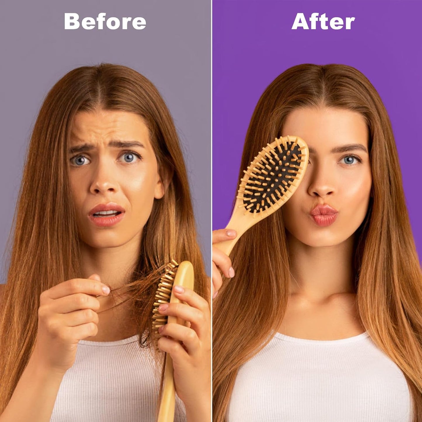 Hair Growth Shampoo and Conditioner Set Infused with Rosemary, Biotin, Argan Oil, and Castor Oil for Thinning, Damaged, and Curly Hair