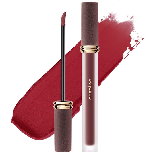 Matte Liquid Lipstick - Long-Lasting, Smudge-Resistant, Highly Pigmented Lip Color for All Skin Tones, AM20 Berry